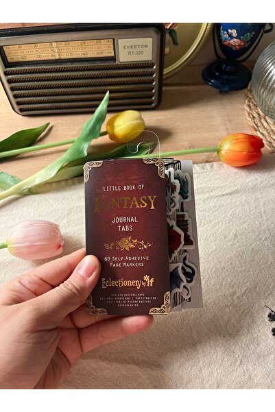 Nova Crafts Little Book Fantasy Journal Tabs / Sticker / Not Kağıdı / Post it...