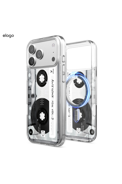 Elago iPhone 17 Pro Max 6.9 Betacam Şeffaf Hibrit Kılıf – MagSafe Uyumlu Tasa...