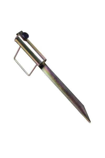 MDM Metal beach umbrella stand with fixing screw, 44x4 cm, Gold