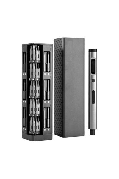 OEM Premium kit with electric screwdriver and 52 precision magnetic bits, tweezers and special rod