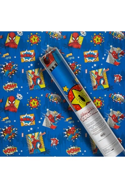 OEM Rex London Spiderman Wrapping Paper, Multicolor, 150x70 cm