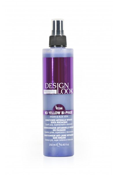 Design Look No Yellow Anti-Yellow Toning Spray Conditioner for Blonde Hair - 250 ml