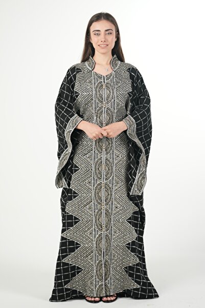 al bent al sharqieh Wide embroidered women's jalabiya dress