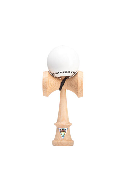 KROM Kendama POP LOL STICKY White