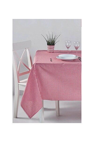 Leony Square Patterned Gingham 170X170 cm Multi-Purpose Tablecloth, Table Cloth, Picnic Cloth