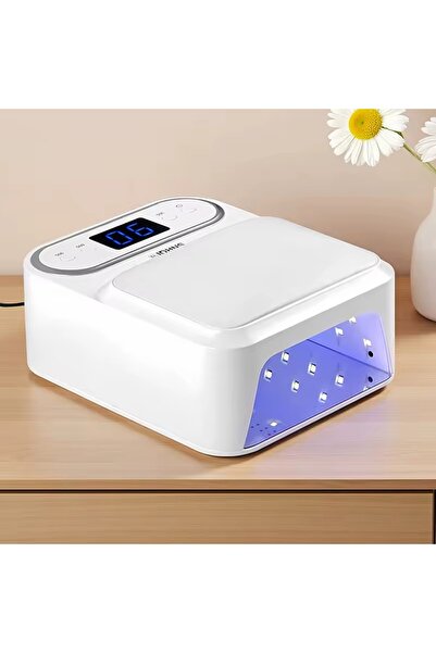 SNRQI T9 Deri Yüzeyli Manikür Tırnak Kurutucu UV Led Lamba Protez Tırnak Lamb...