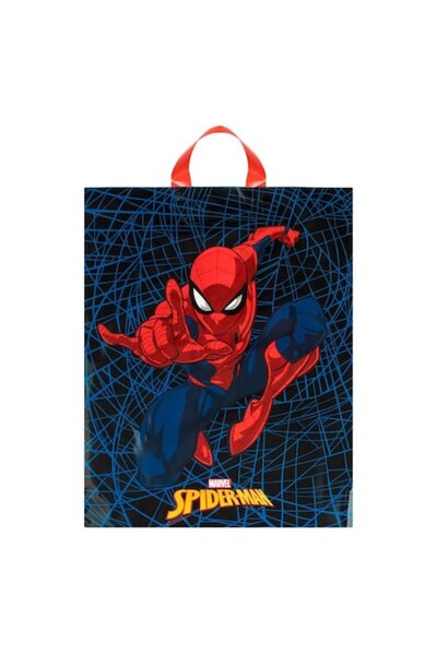 OEM Pungă cadou Marvel Spiderman, Albastru-Roșu, Dimensiune 40x10x50cm
