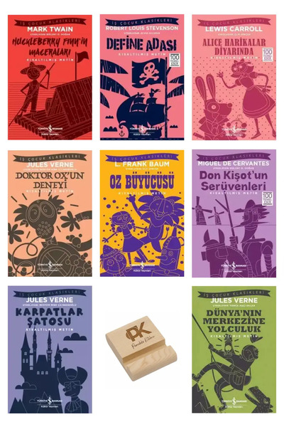 TÜRKİYE İŞ BANKASI KÜLTÜR YAYINLARI İş Çocuk Klasikleri 8-13 Yaş Defineadası ...