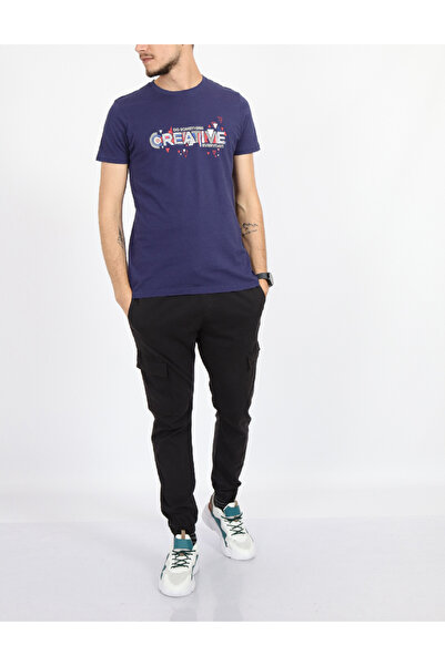 Evendi T-shirt, Navy blue