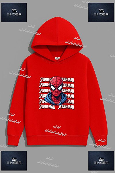 SS SİNSER Φούτερ Unisex με στάμπα  "ORUMCEK KAFA YAZILAR ICDE "