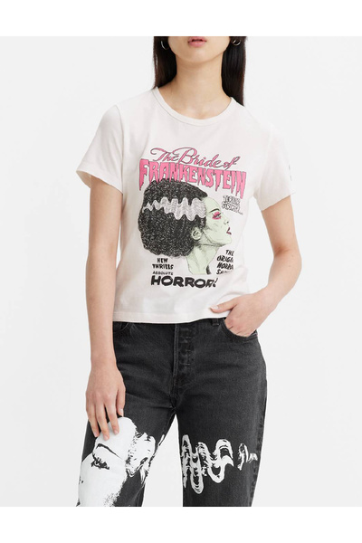 Evendi T-shirt, Ecru