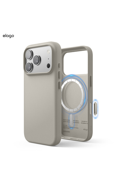 Elago iPhone 17 Pro Max 6.9 Hakiki Deri Kılıf – MagSafe Uyumlu Premium Koruyu...