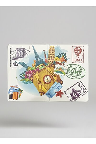 Gempo Patterned Passport Cover – Cute Design, Waterproof Pvc Protective Case