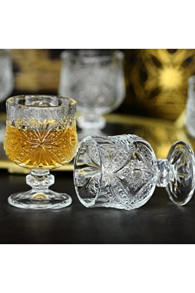 OEM Small Crystal Glass 6PCS With Stem, Elegant Design