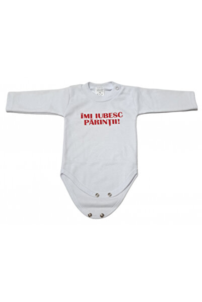 Bubu Kids Creations Body cu mânecă lungă pentru bebeluși - Fabricat în România