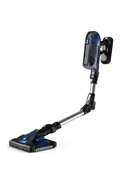 Rowenta Ασύρματη Σκούπα X-Force Flex 14.60 Aqua RH99C3WO με Σφουγγαρίστρα, Γκρι/Μπλε