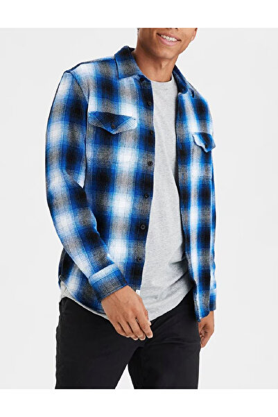 AMERICAN EAGLE Camasa, Albastru