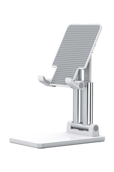 GENERIC4 Mobile device holder, adjustable, non-slip, foldable, white