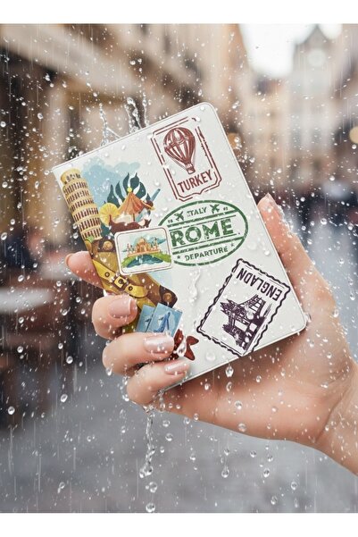 Gempo Patterned Passport Cover – Cute Design, Waterproof Pvc Protective Case