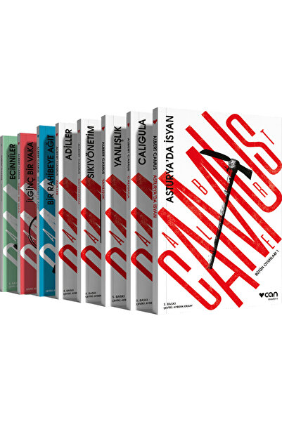 Can Yayınları Albert Camus - Bütün Oyunları Seti (1-8)