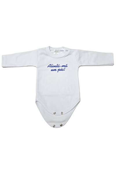 Bubu Kids Creations Body cu mânecă lungă pentru bebeluși - Fabricat în România