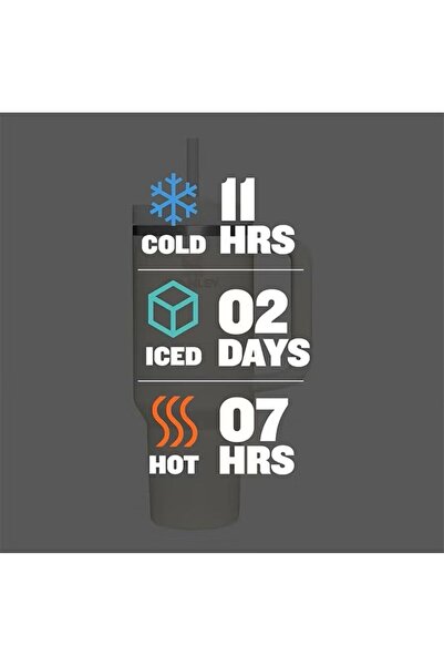 Generic Stanley Quencher H2.0 FlowState Vacuum-Insulated Stainless Steel Tumbler with Straw 40oz