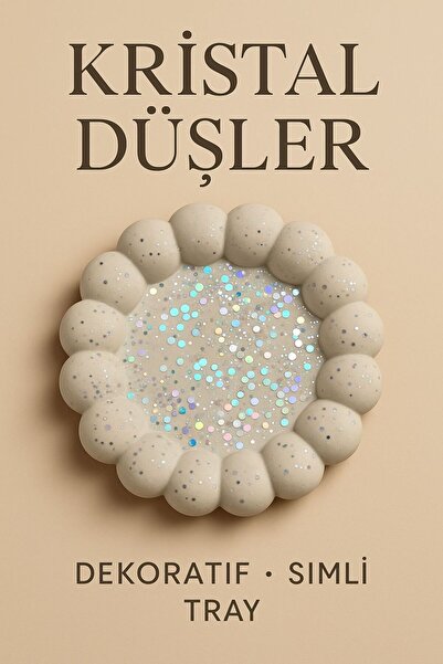 sorvia Parıltılı Bubble Sunumluk Pinterest Tabak Taş Tozu Kristal Düşler