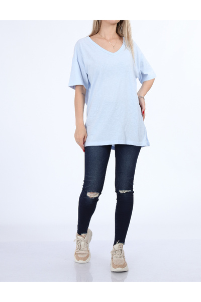 aerie Oversized T-shirt, Blue