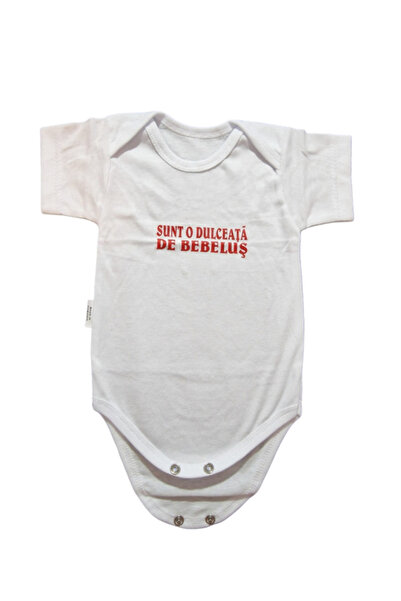 Bubu Kids Creations Short-sleeve baby bodysuit - Made in Romania