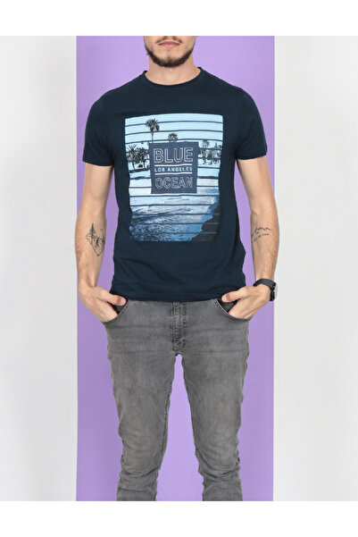 Evendi T-shirt, Navy blue