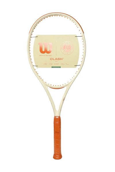 Wilson Clash 100 V3.0 Roland Garros Tenis Raketi 295 Gr. WR174011U2