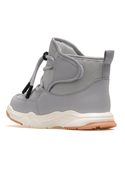 Vicco Bull Boy's Fur Light Sole Casual Boots 25K 946.434 Pe Gray