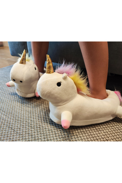 Gadget Master Unicorn slippers with LED lights