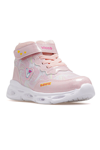 Vicco Poni girl child light-up lightweight boots 25k 946.430 pk powder pink