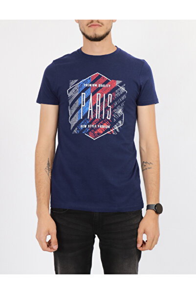 Evendi T-shirt, Navy blue