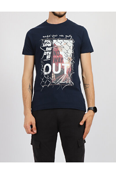Evendi T-shirt, Navy blue