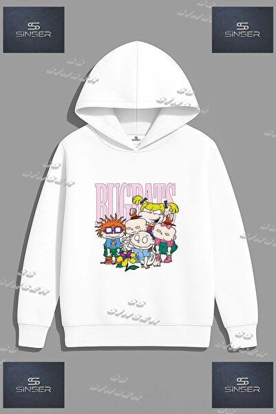 SS SİNSER Φούτερ Unisex "BABY FALMY TURUNCU SACLI COCUK " Φούτερ με στάμπα κα...