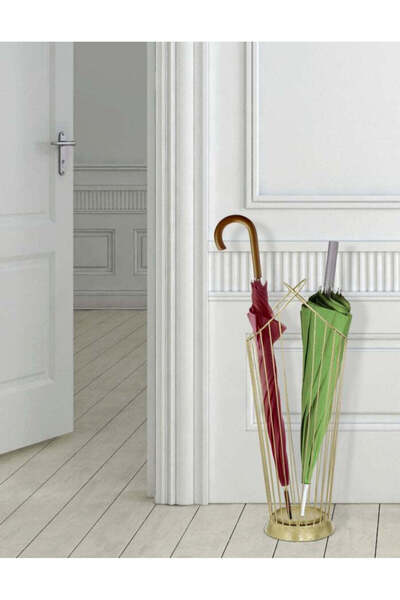 Mauro Ferretti Suport pentru umbrelă Glam Stick 26,5 x 23 x 68,5 cm, Auriu