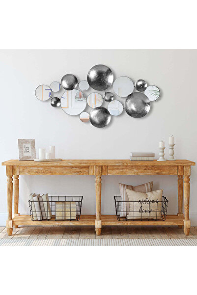Asi Home Metal Wall Decoration Infinity - 3, 116 cm x 60 cm