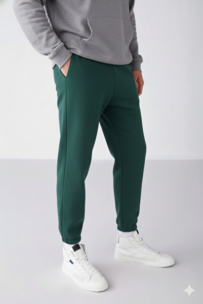 NİCE Νέα σεζόν Ανδρικά φούτερ με τρεις κλωστές, κανονική εφαρμογή, μαλακό ύφασμα, ελαστική μέση και πόδια, μαύρο φούτερ