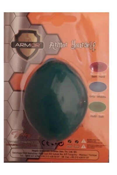 Genel Markalar Ortopedik Slikon Stres Topu (yeşil)