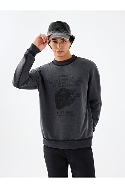 Loft Oversize Fit Men's Sweatshirt