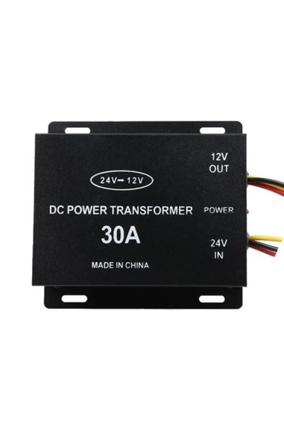 OEM Car Voltage Converter For Current 24V-12V DC / 30A JRH
