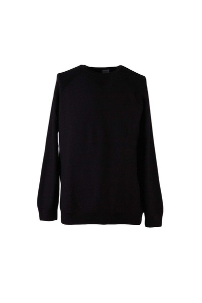 trender O Neck Black Men's Sweater 18061