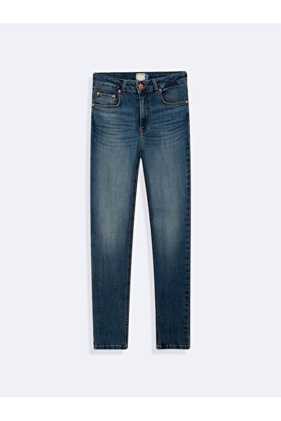 Ltb Pantaloni albaștri cu picioare înguste Marcella X