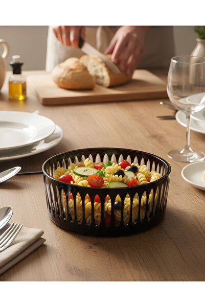 AKDEN STORE Cutting Decor Handcrafted 19cm Medium Size Bowl