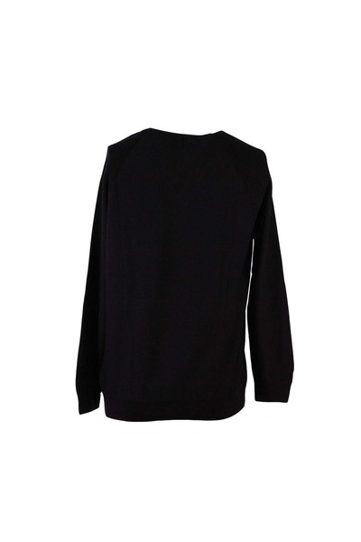 trender O Neck Black Men's Sweater 18061