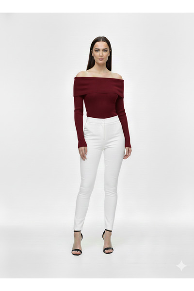 Filiya Moda MADONNA YAKA BLUZ TRİKO