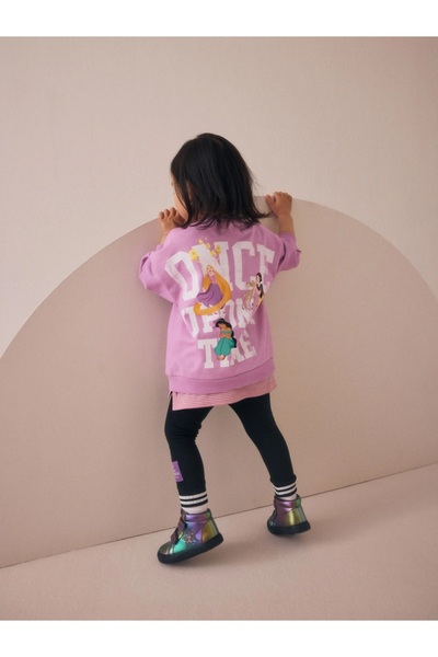 Next Baby طقم ملابس علوية وبنطلون طويل الأكمام من Mor Disney Princess