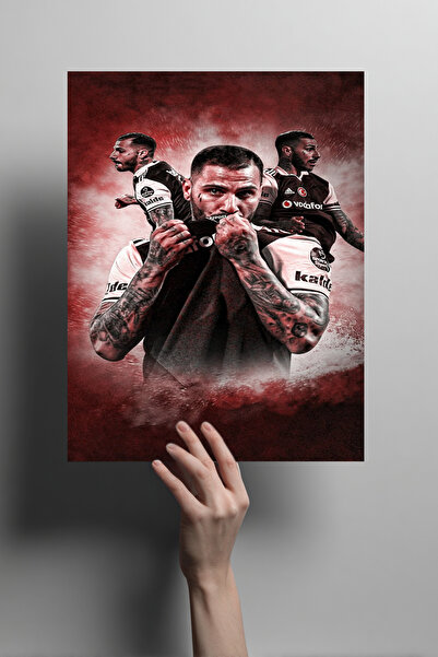 Genel Markalar Ricardo Quaresma Taraftar Metal Poster – Üçlü Tasarım Dekorati...